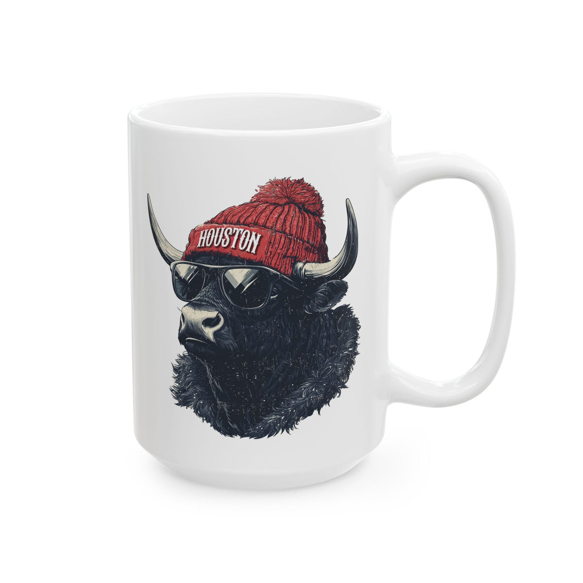 Houston Texans Spirit Animal Ceramic Mug | Football Fan Gift