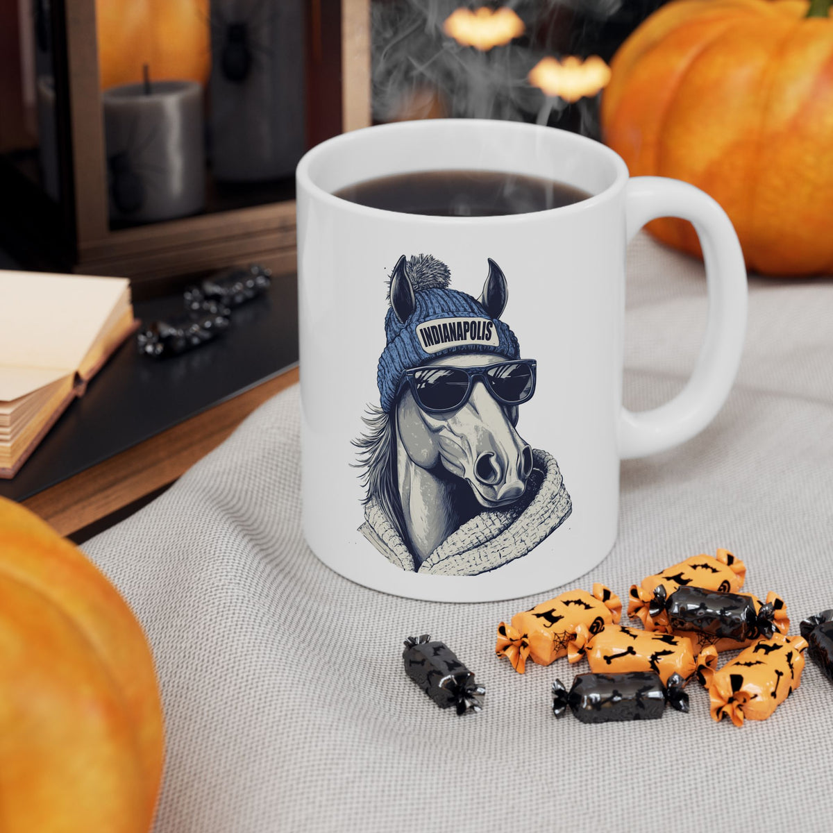Indianapolis Colts Spirit Animal Ceramic Mug | Football Fan Gift