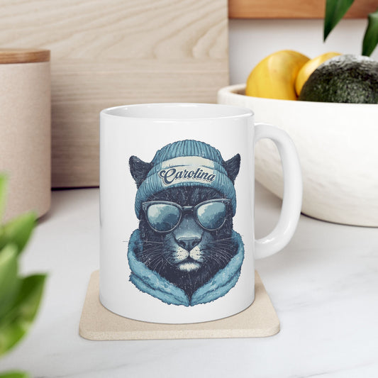Carolina Panthers Spirit Animal Ceramic Mug | Football Fan Gift