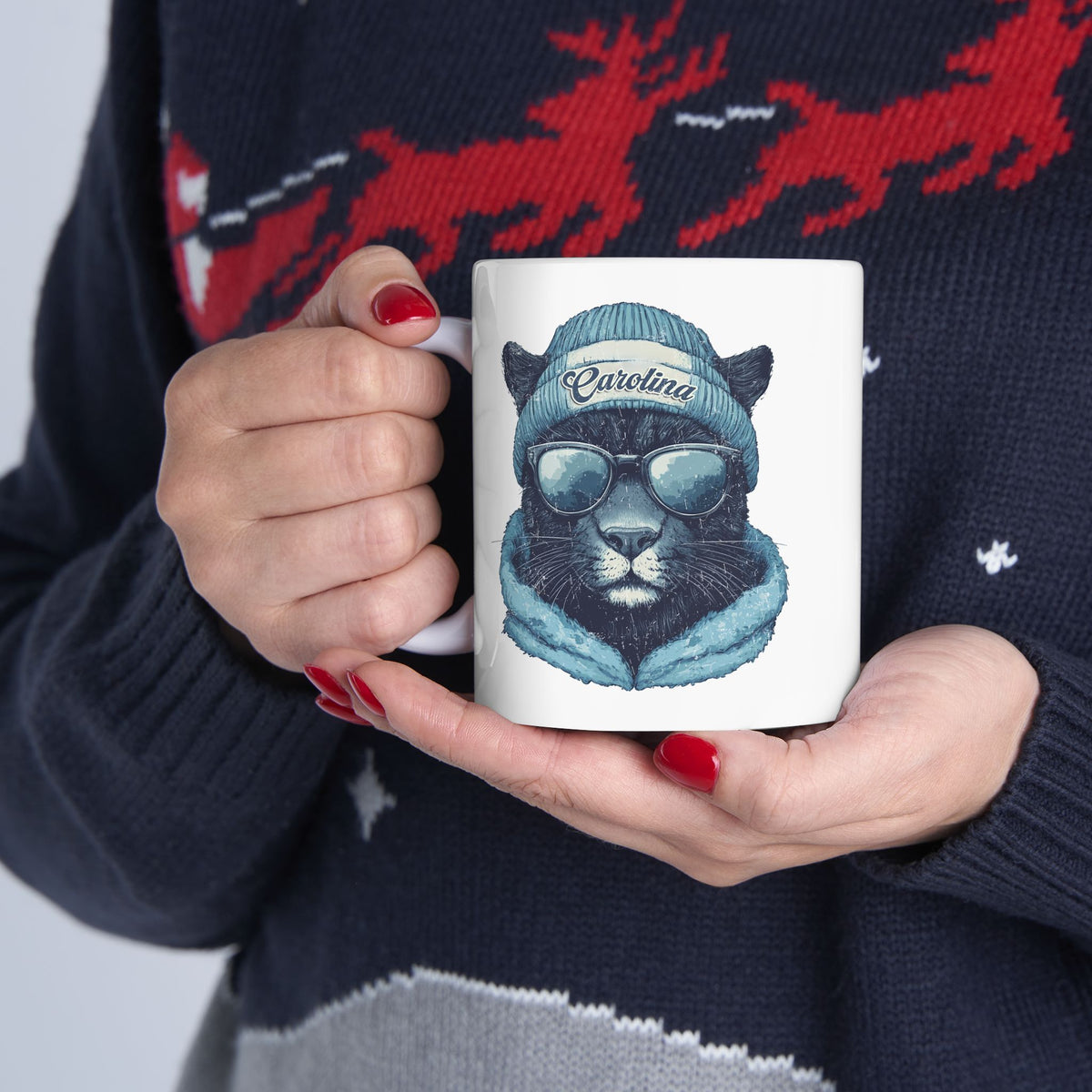 Carolina Panthers Spirit Animal Ceramic Mug | Football Fan Gift