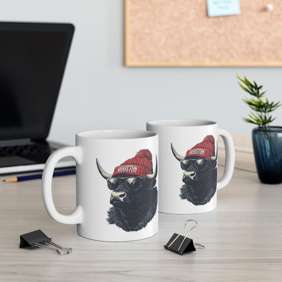 Houston Texans Spirit Animal Ceramic Mug | Football Fan Gift