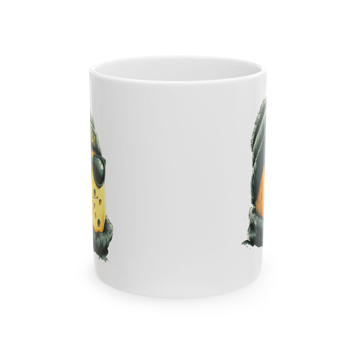 Green Bay Packers Spirit Animal Ceramic Mug – Cheesehead | Football Fan Gift