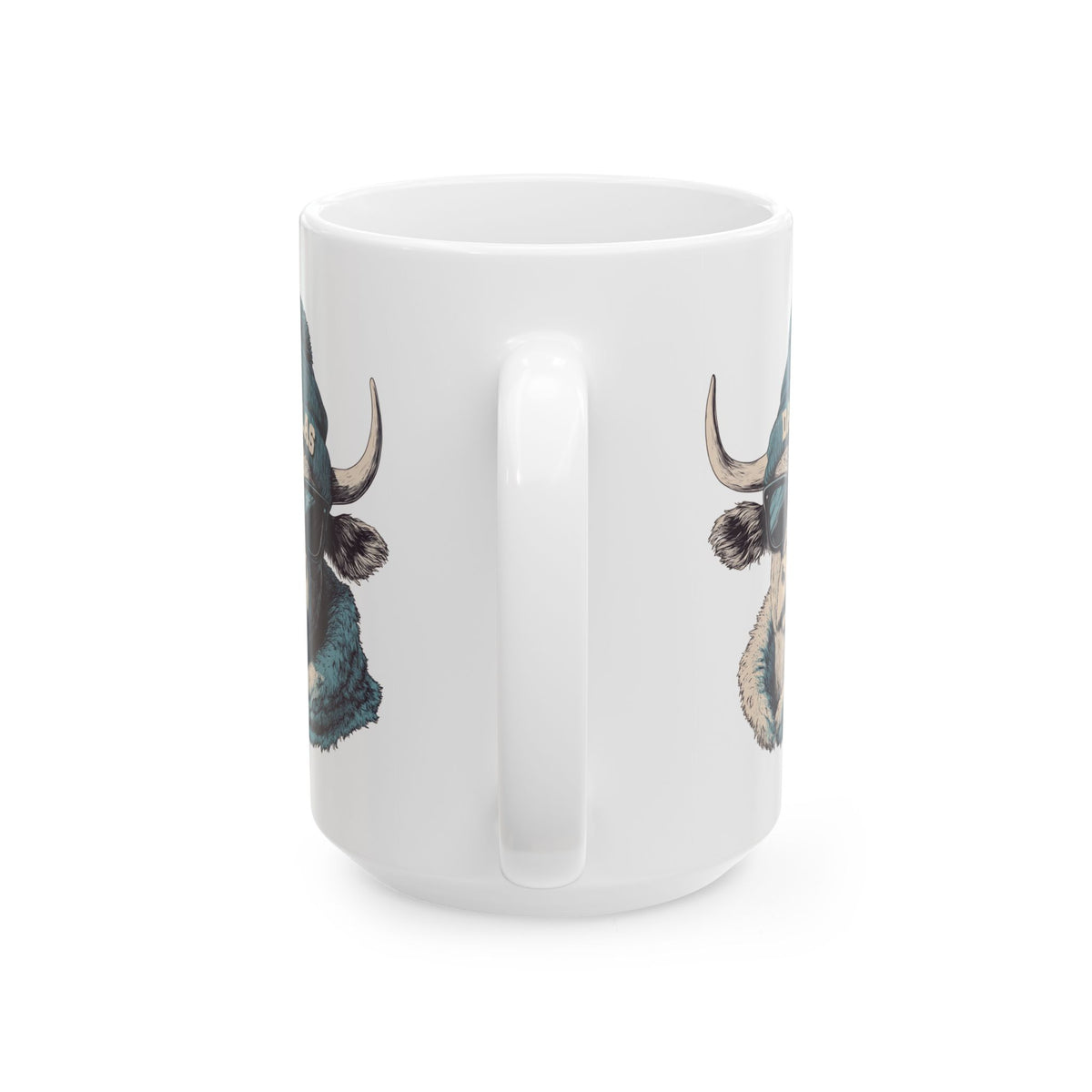 Dallas Cowboys Spirit Animal Ceramic Mug – Design 2 | Football Fan Gift