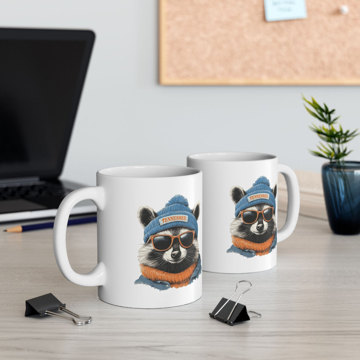 Tennessee Titans Spirit Animal Ceramic Mug – Blue Hat | Football Fan Gift