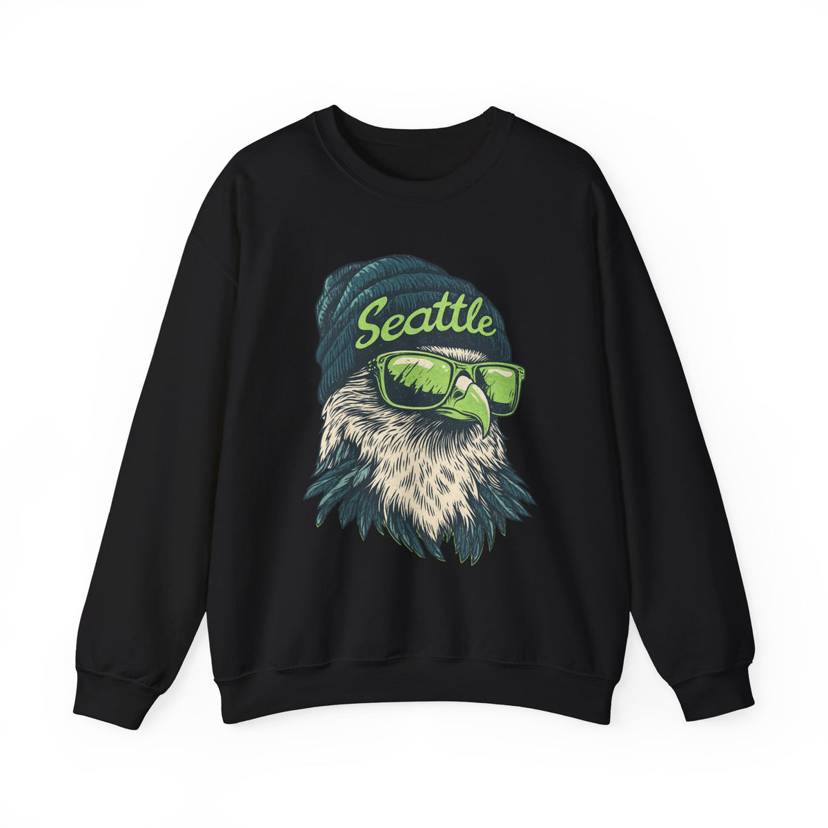 Seattle Seahawks Spirit Animal Crewneck Sweatshirt | Football Fan Gift