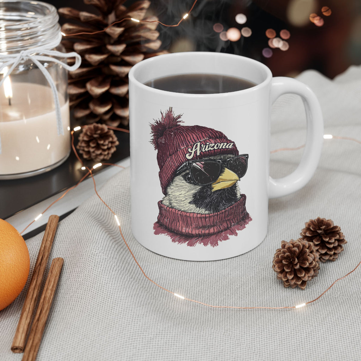 Arizona Cardinals Spirit Animal Ceramic Mug | Football Fan Gift