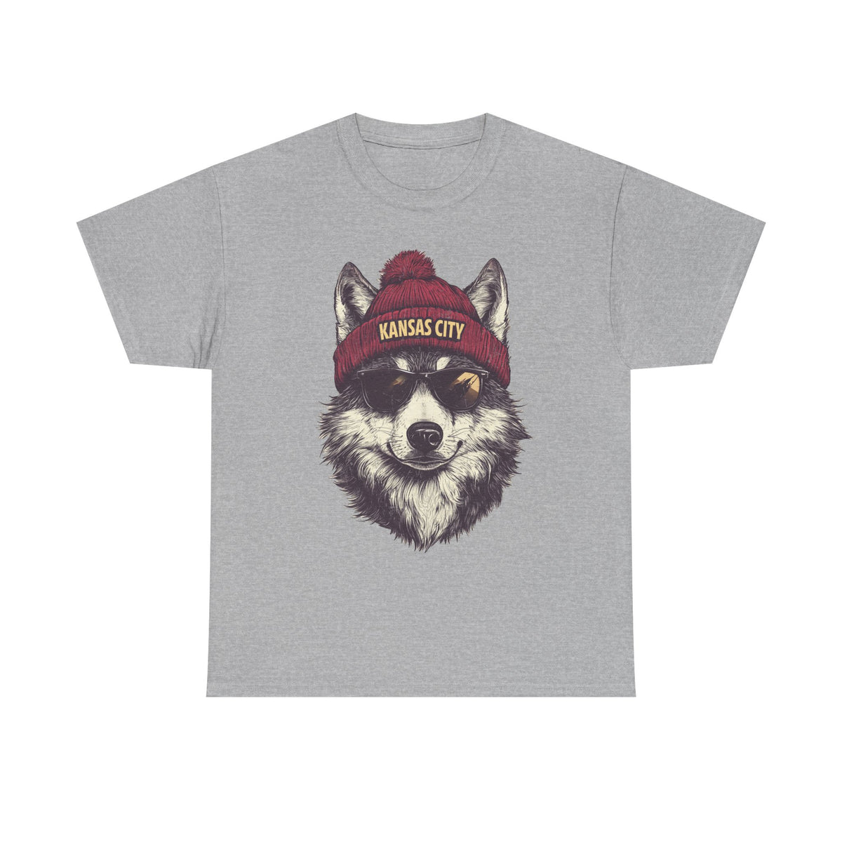 Kansas City Chiefs Spirit Animal Graphic T-Shirt | Football Fan Gift