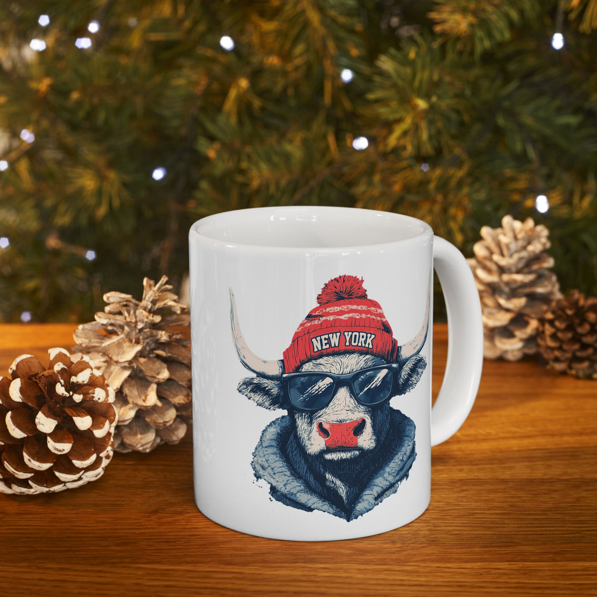New York Giants Spirit Animal Ceramic Mug | Football Fan Gift