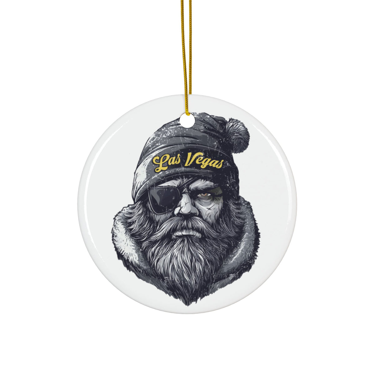 Las Vegas Raiders Spirit Animal Ceramic Ornament | Christmas Gift