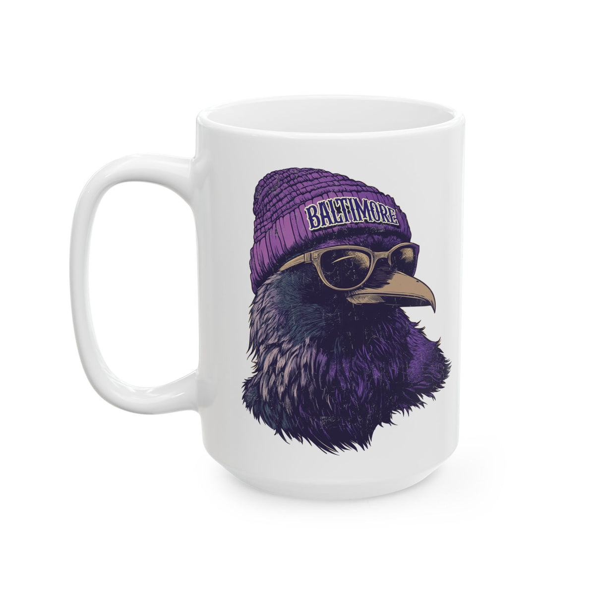 Baltimore Ravens Spirit Animal Ceramic Mug | Football Fan Gift