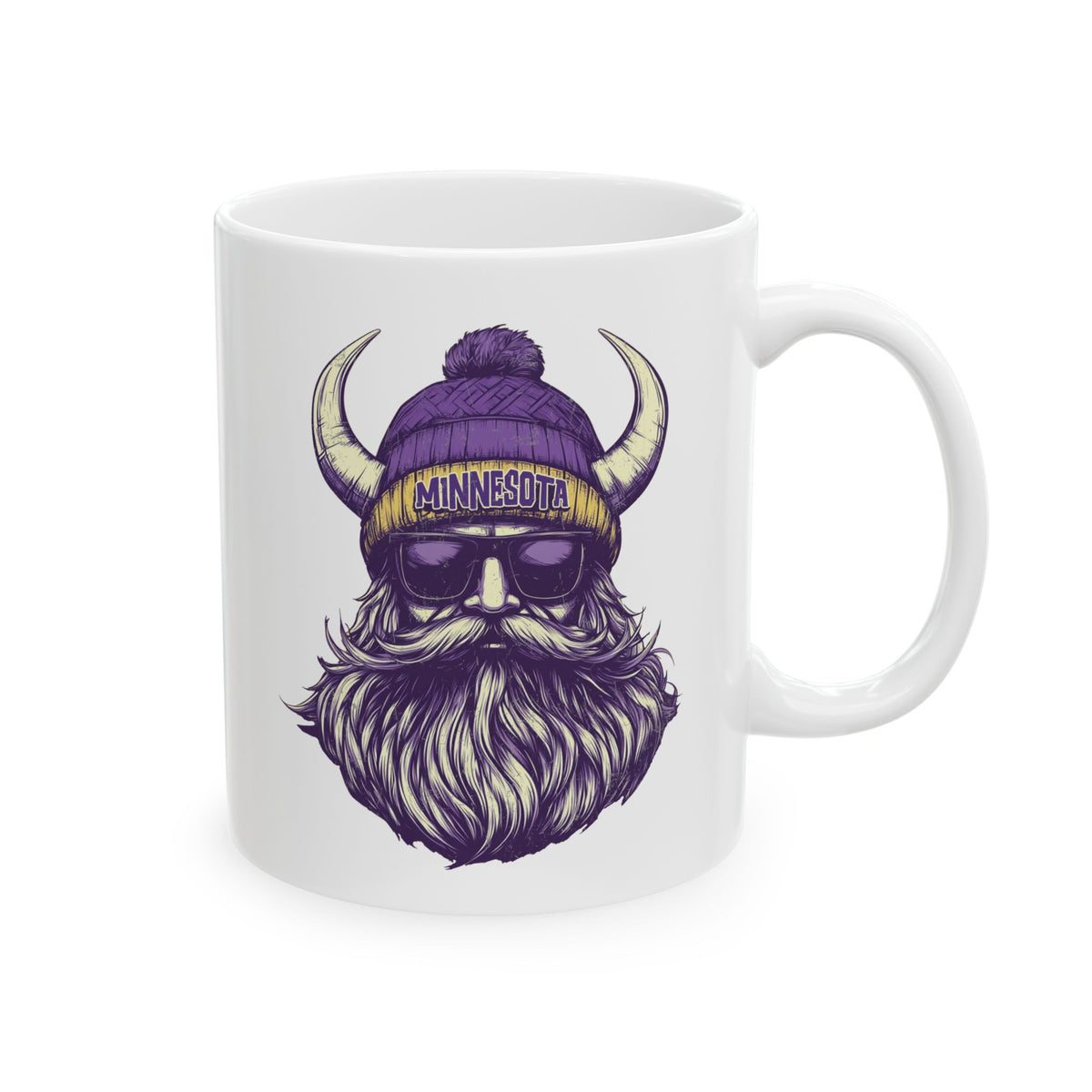 Minnesota Vikings Spirit Animal Ceramic Mug | Football Fan Gift