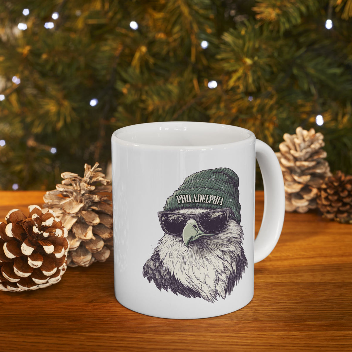Philadelphia Eagles Spirit Animal Ceramic Mug | Football Fan Gift