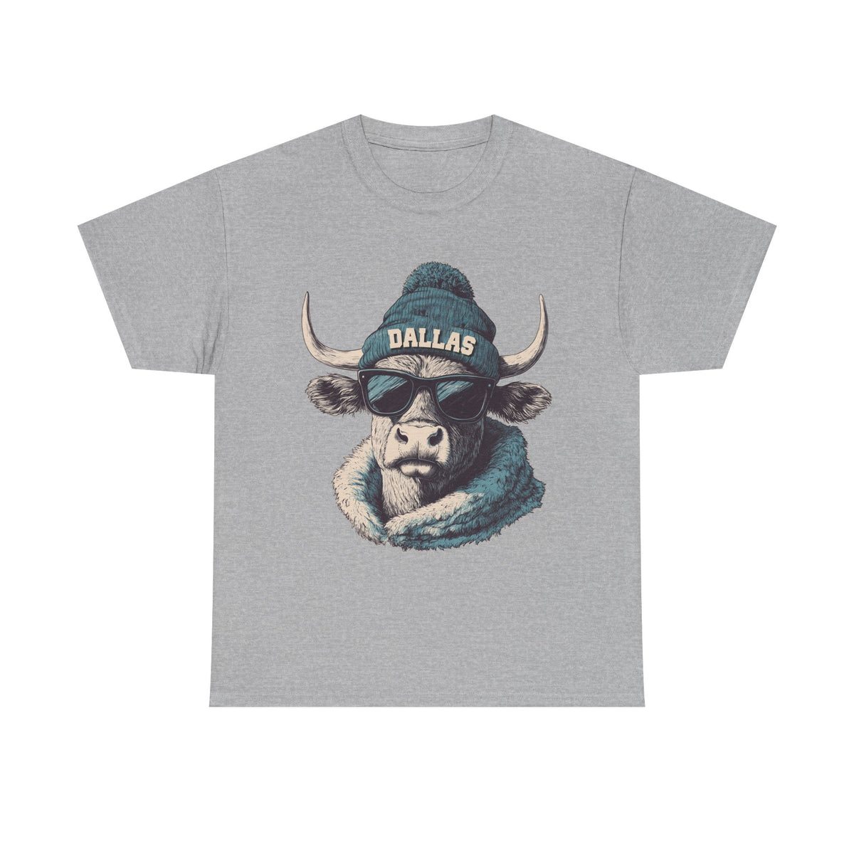 Dallas Cowboys Spirit Animal T-Shirt – Longhorn | Football Fan Gift