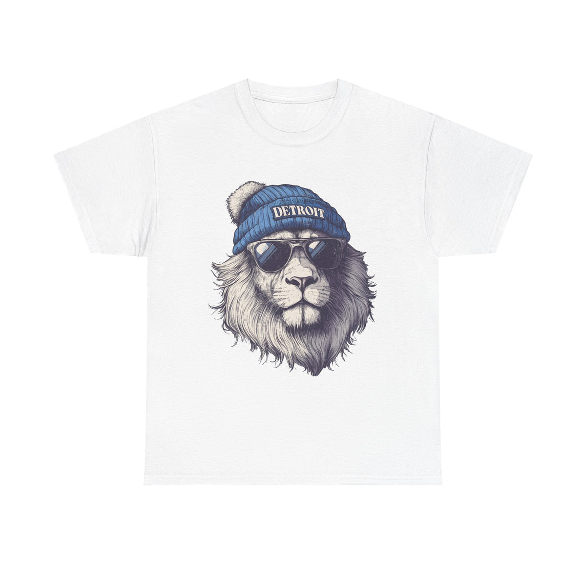 Detroit Lions Spirit Animal Graphic T-Shirt | Football Fan Gift