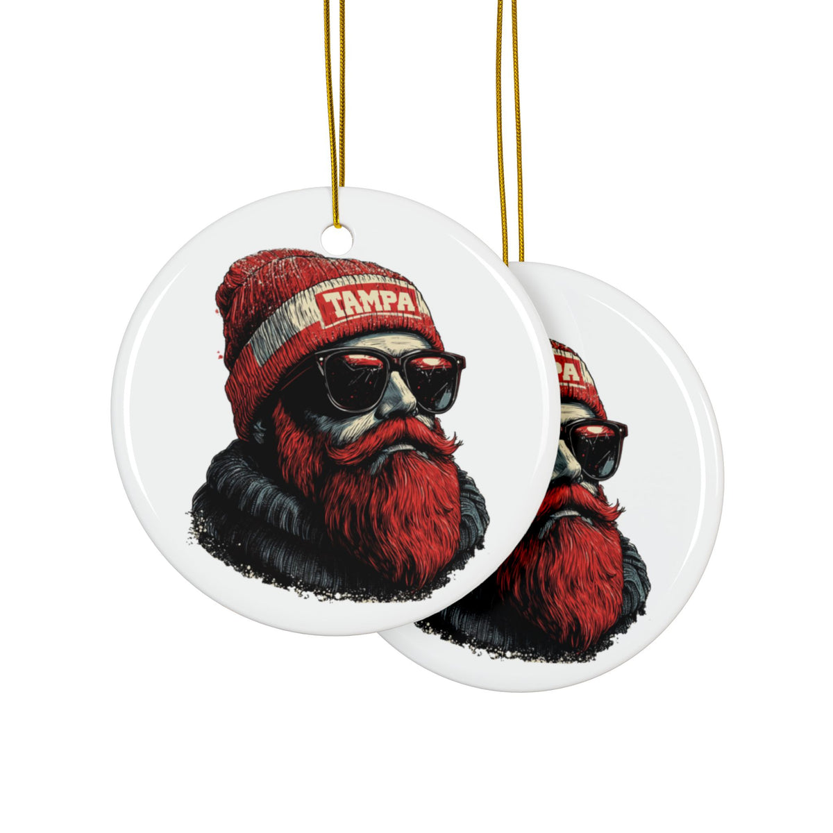 Tampa Bay Buccaneers Spirit Animal Ceramic Ornament | Christmas Gift