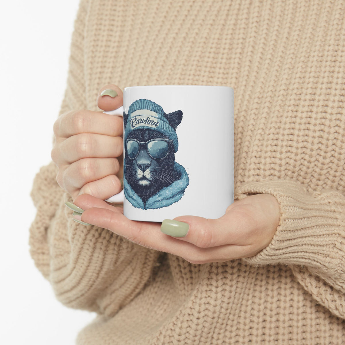 Carolina Panthers Spirit Animal Ceramic Mug | Football Fan Gift