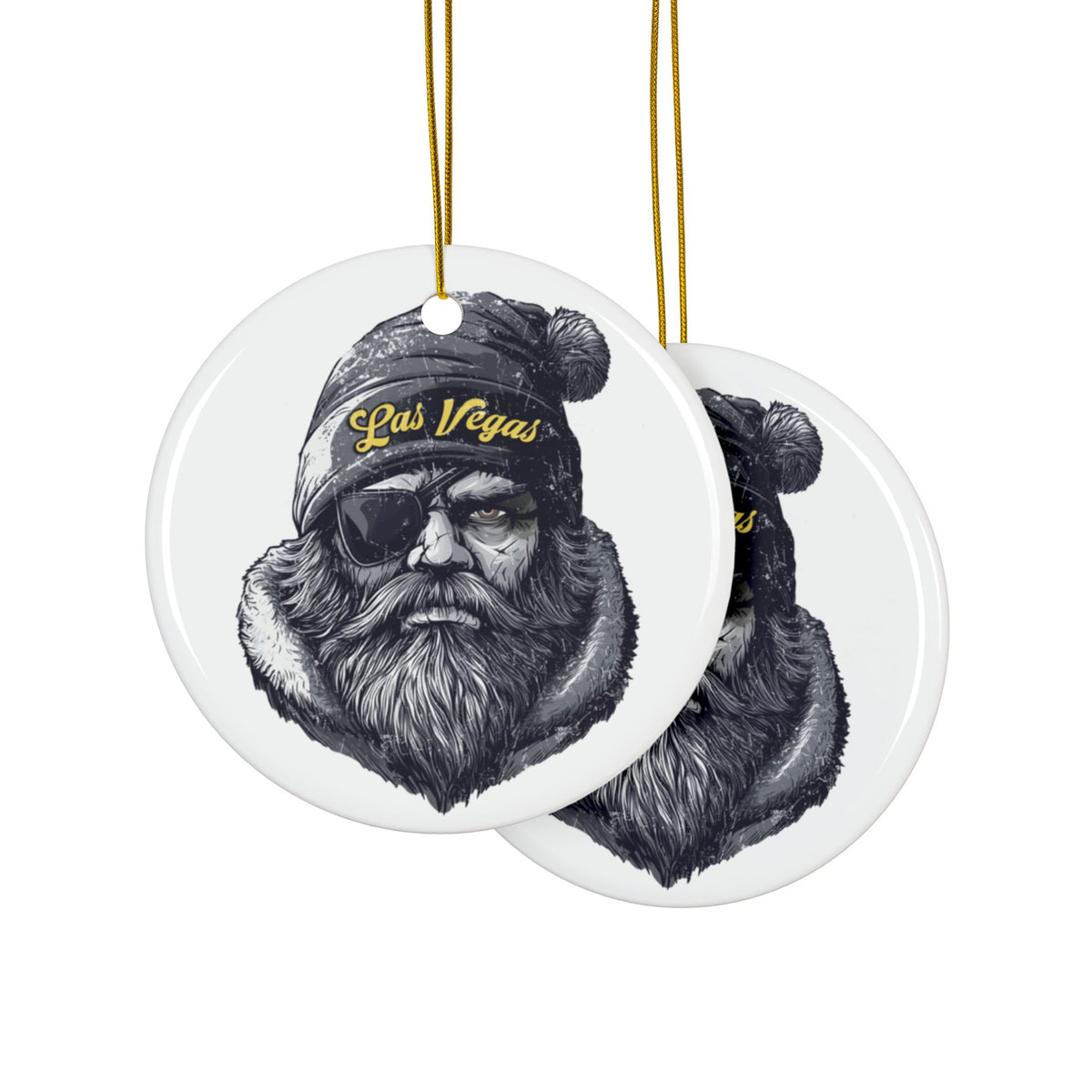 Las Vegas Raiders Spirit Animal Ceramic Ornament | Christmas Gift