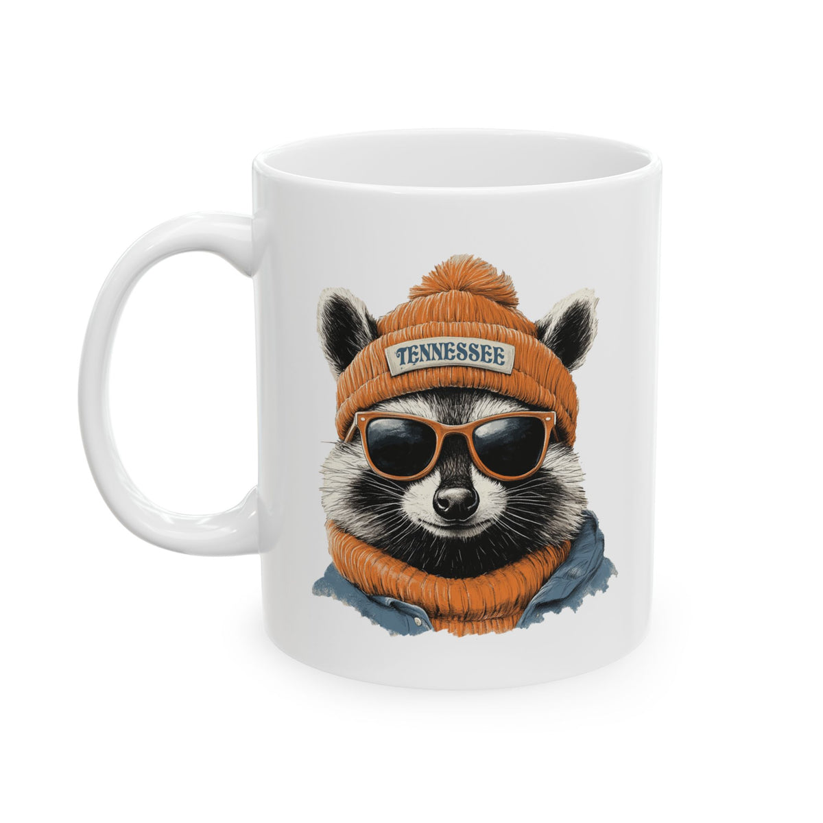 Tennessee Titans Spirit Animal Ceramic Mug – Orange Hat | Football Fan Gift