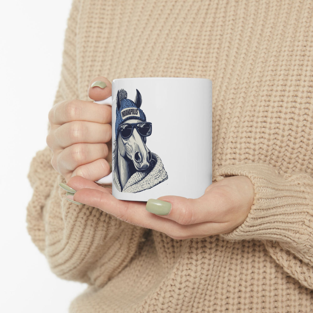 Indianapolis Colts Spirit Animal Ceramic Mug | Football Fan Gift