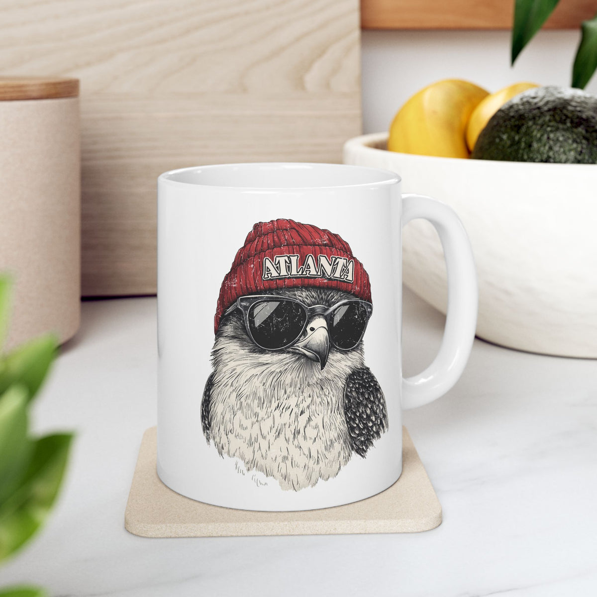Atlanta Falcons Spirit Animal Ceramic Mug | Football Fan Gift
