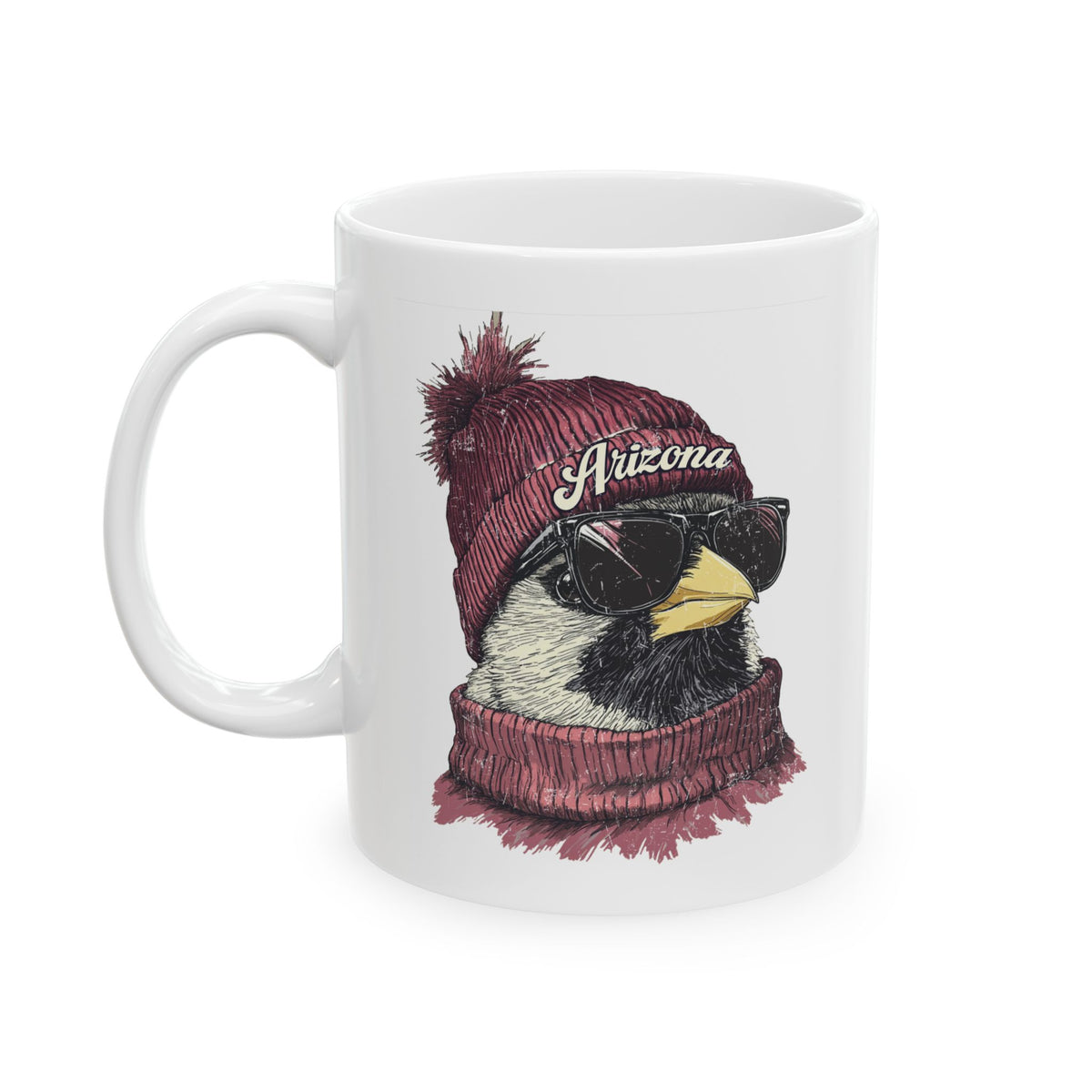 Arizona Cardinals Spirit Animal Ceramic Mug | Football Fan Gift