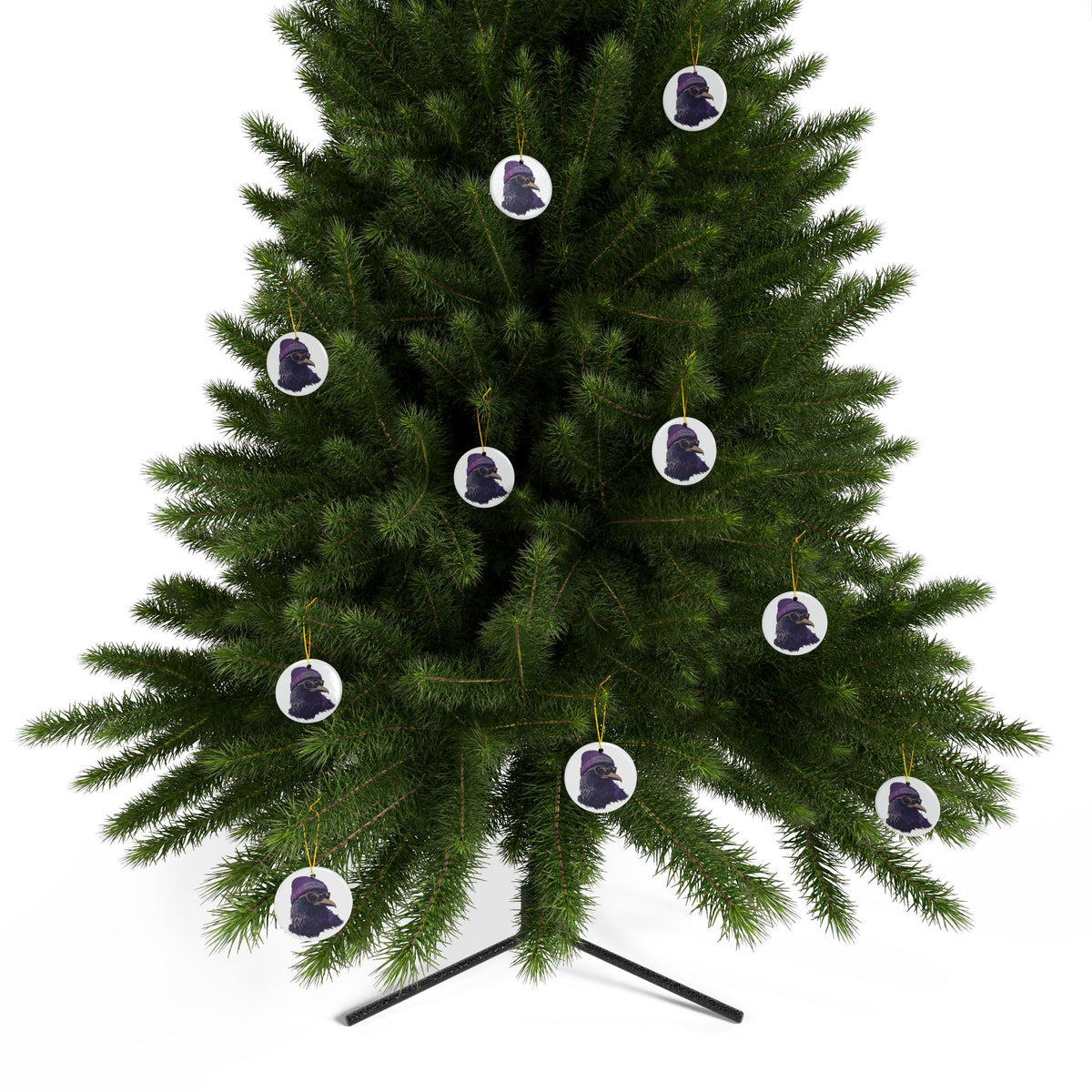 Baltimore Ravens Spirit Animal Ceramic Ornament | Christmas Gift