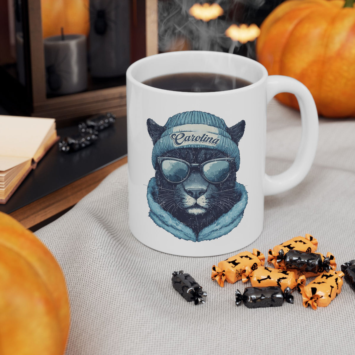 Carolina Panthers Spirit Animal Ceramic Mug | Football Fan Gift