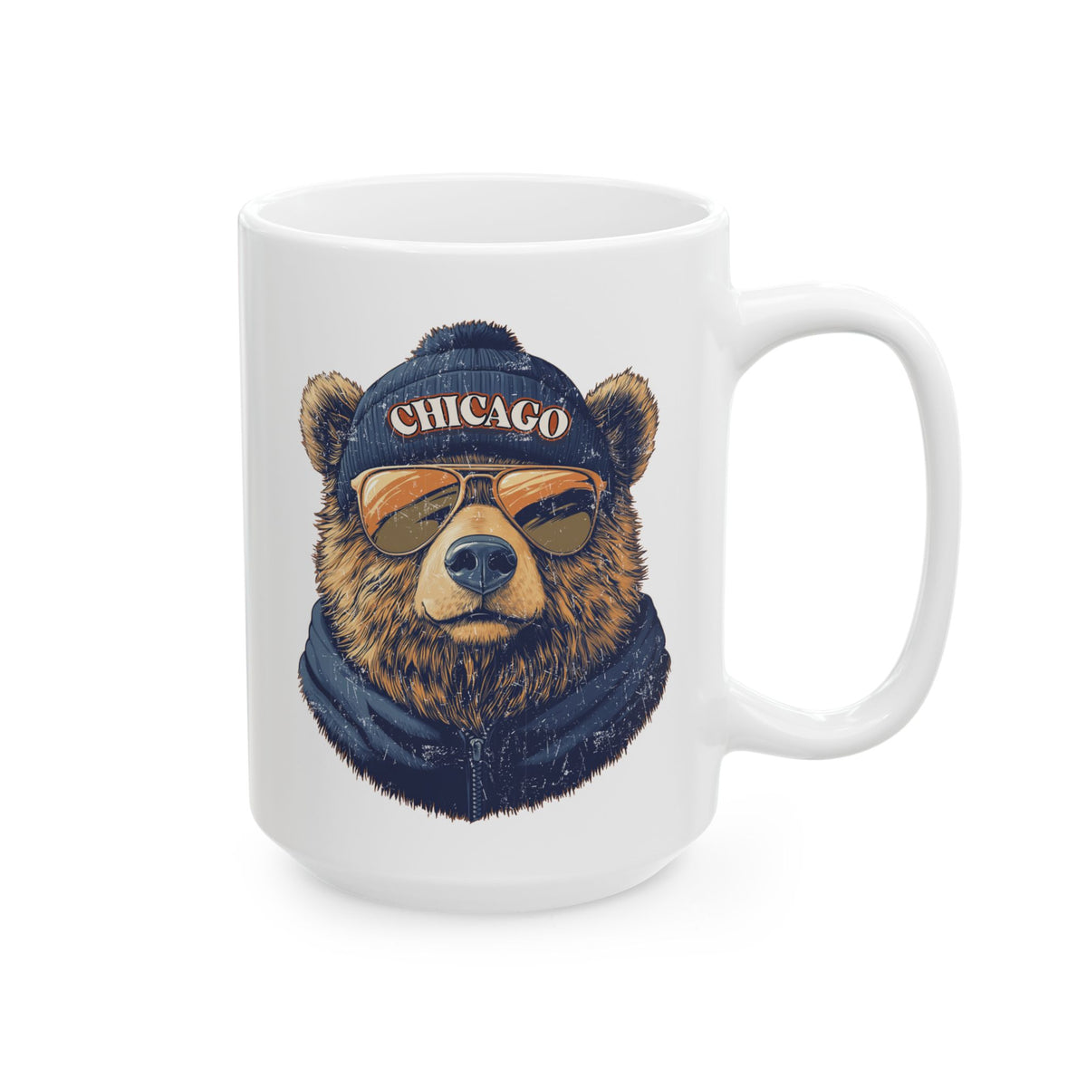 Chicago Bears Spirit Animal Ceramic Mug | Football Fan Gift
