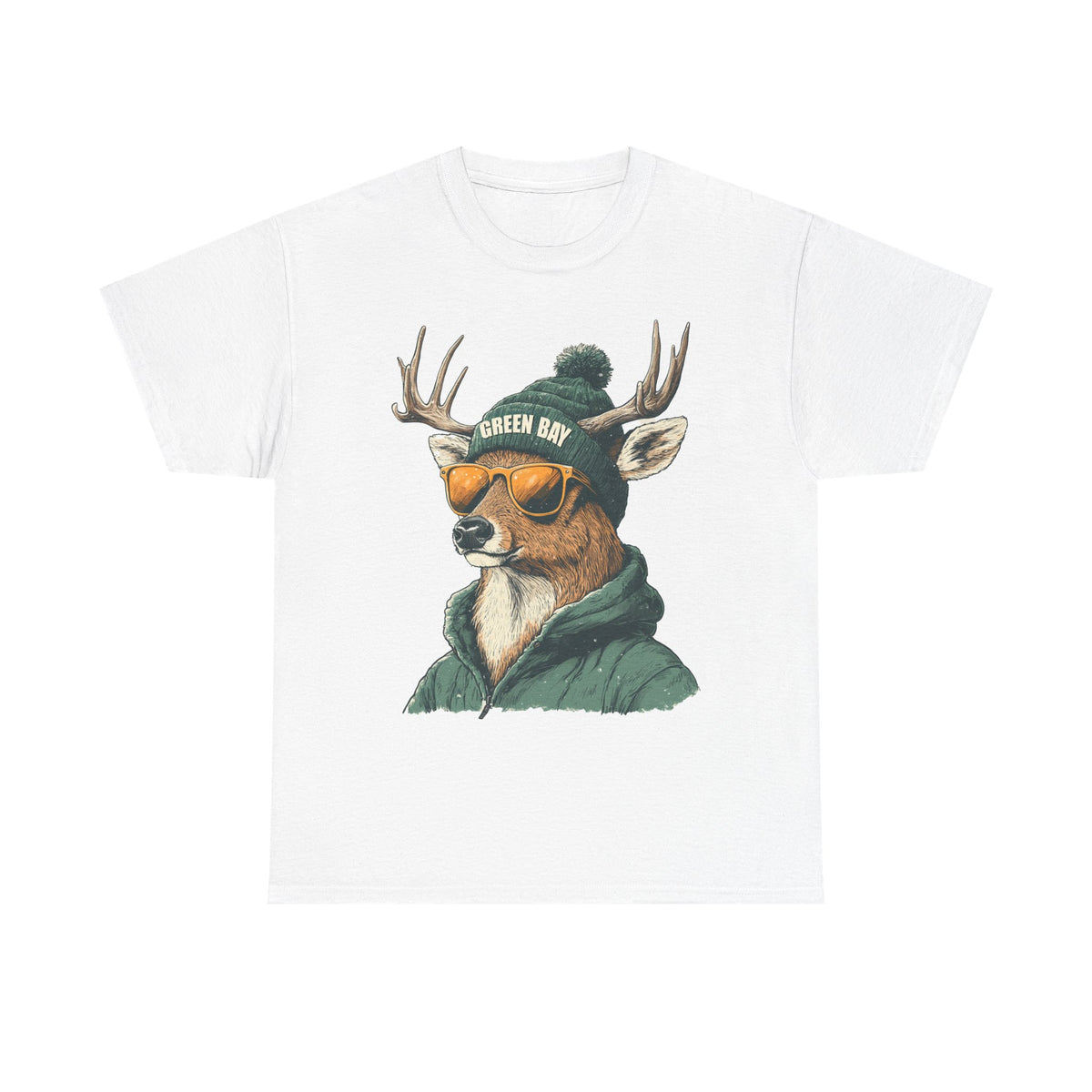 Green Bay Packers Spirit Animal T-Shirt – Cheesehead | Football Fan Gift