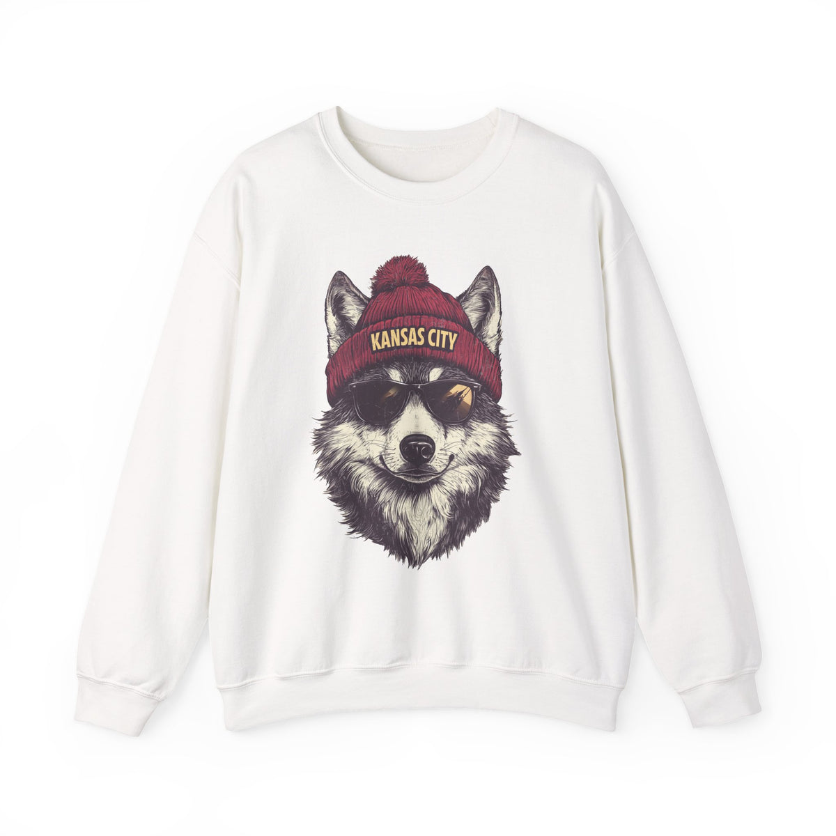 Kansas City Chiefs Spirit Animal Crewneck Sweatshirt | Football Fan Gift
