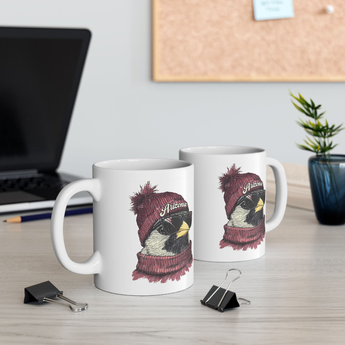 Arizona Cardinals Spirit Animal Ceramic Mug | Football Fan Gift