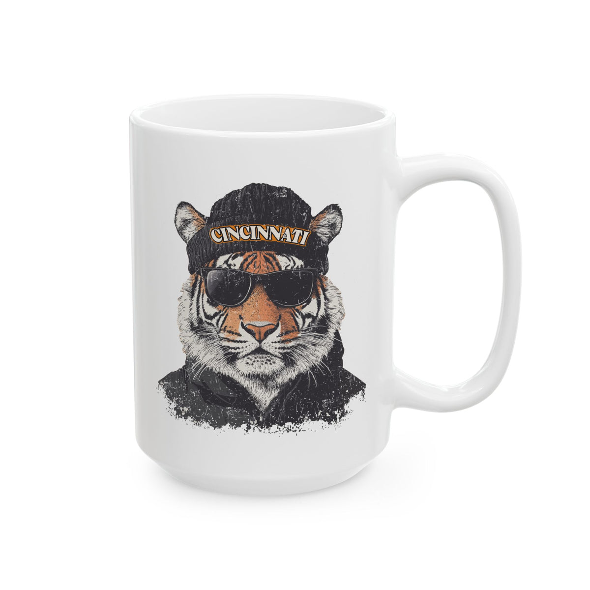 Cincinnati Bengals Spirit Animal Ceramic Mug | Football Fan Gift
