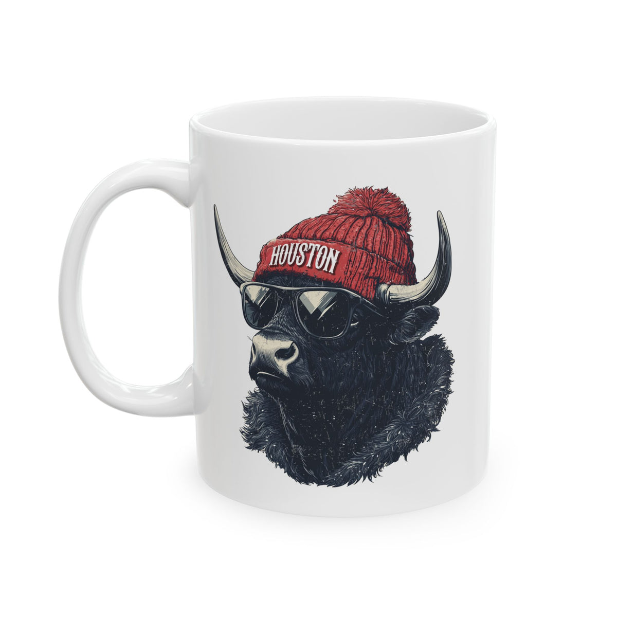 Houston Texans Spirit Animal Ceramic Mug | Football Fan Gift