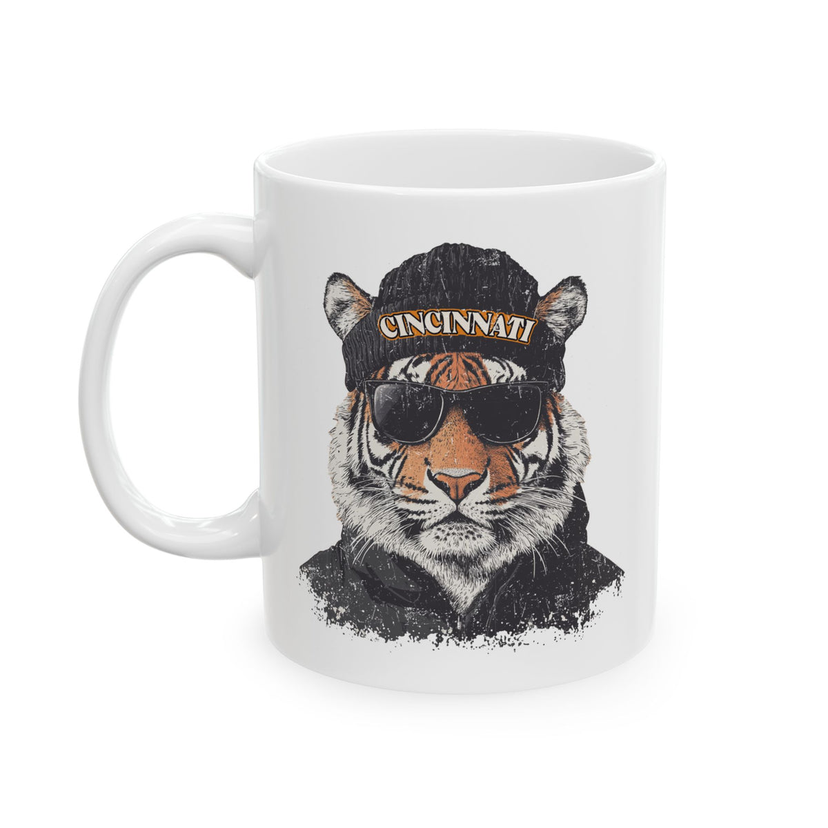 Cincinnati Bengals Spirit Animal Ceramic Mug | Football Fan Gift