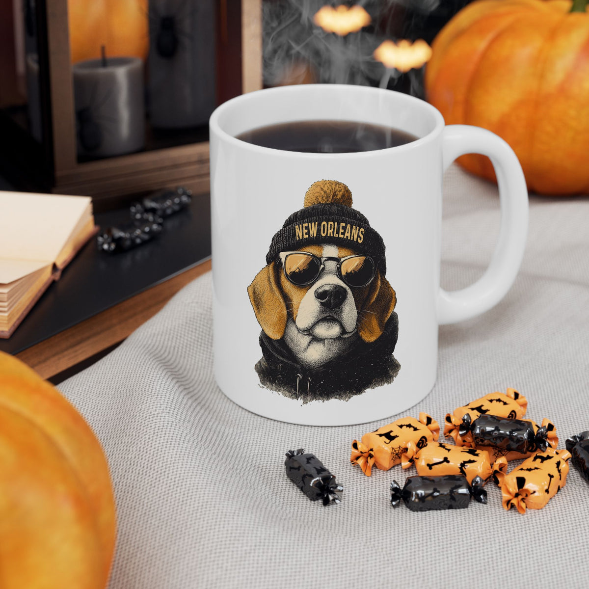 New Orleans Saints Spirit Animal Ceramic Mug | Football Fan Gift