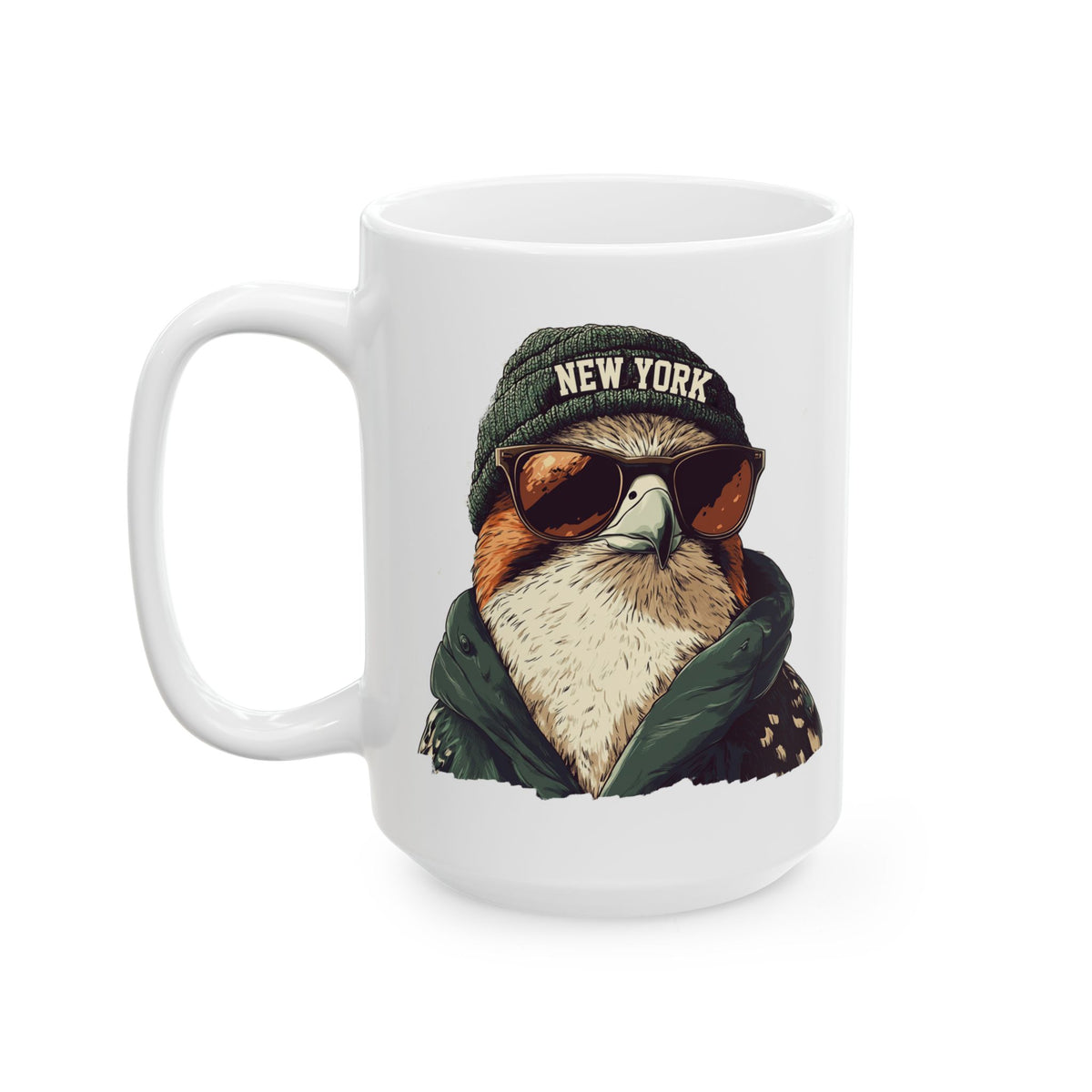 New York Jets Spirit Animal Ceramic Mug | Football Fan Gift
