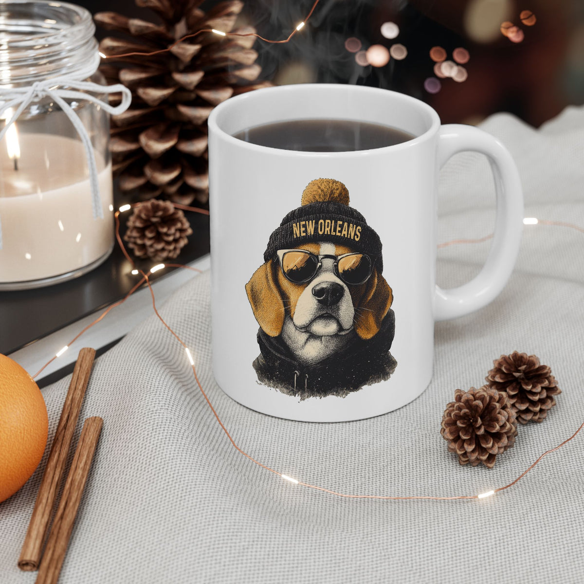 New Orleans Saints Spirit Animal Ceramic Mug | Football Fan Gift