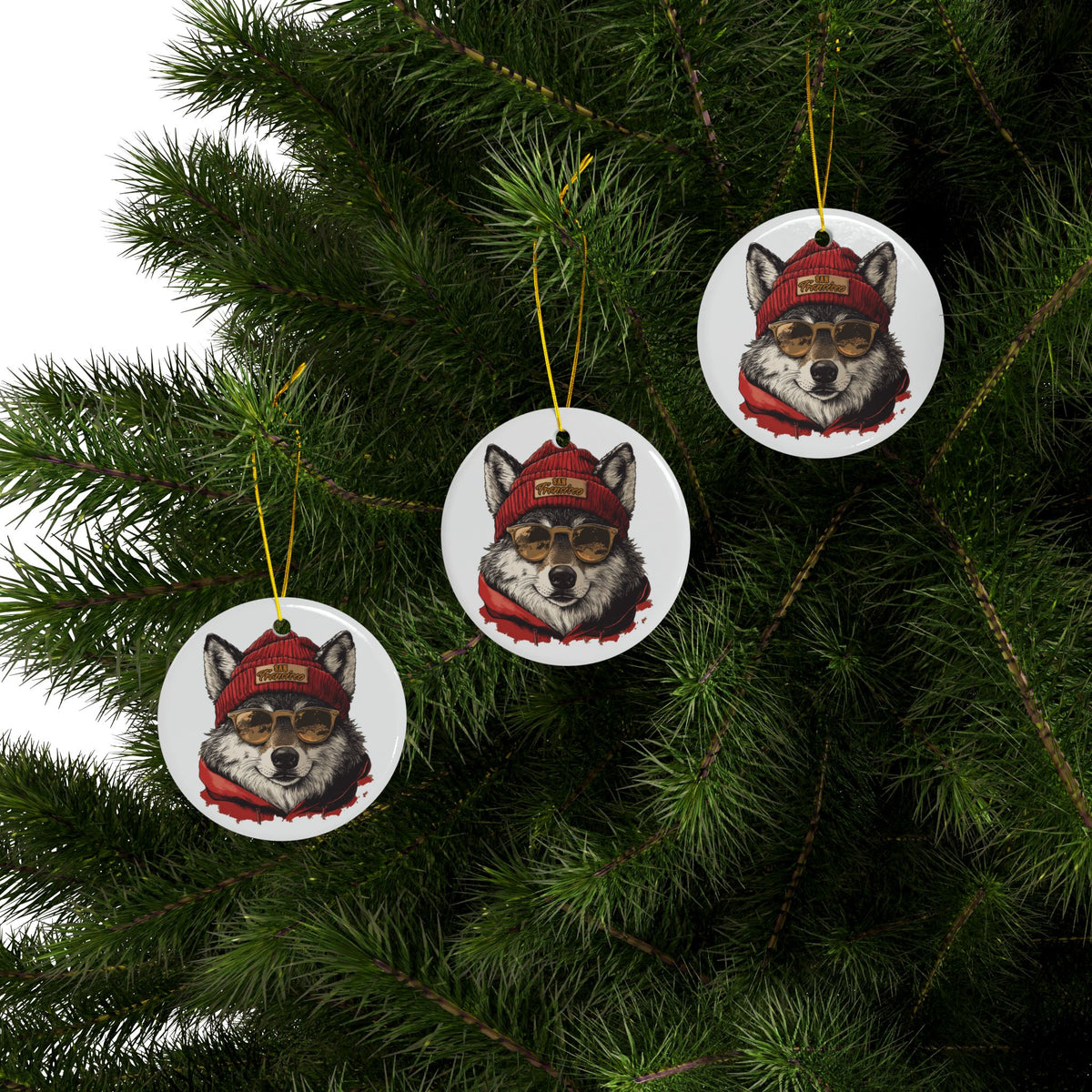 San Francisco 49ers Spirit Animal Ceramic Ornament | Christmas Gift