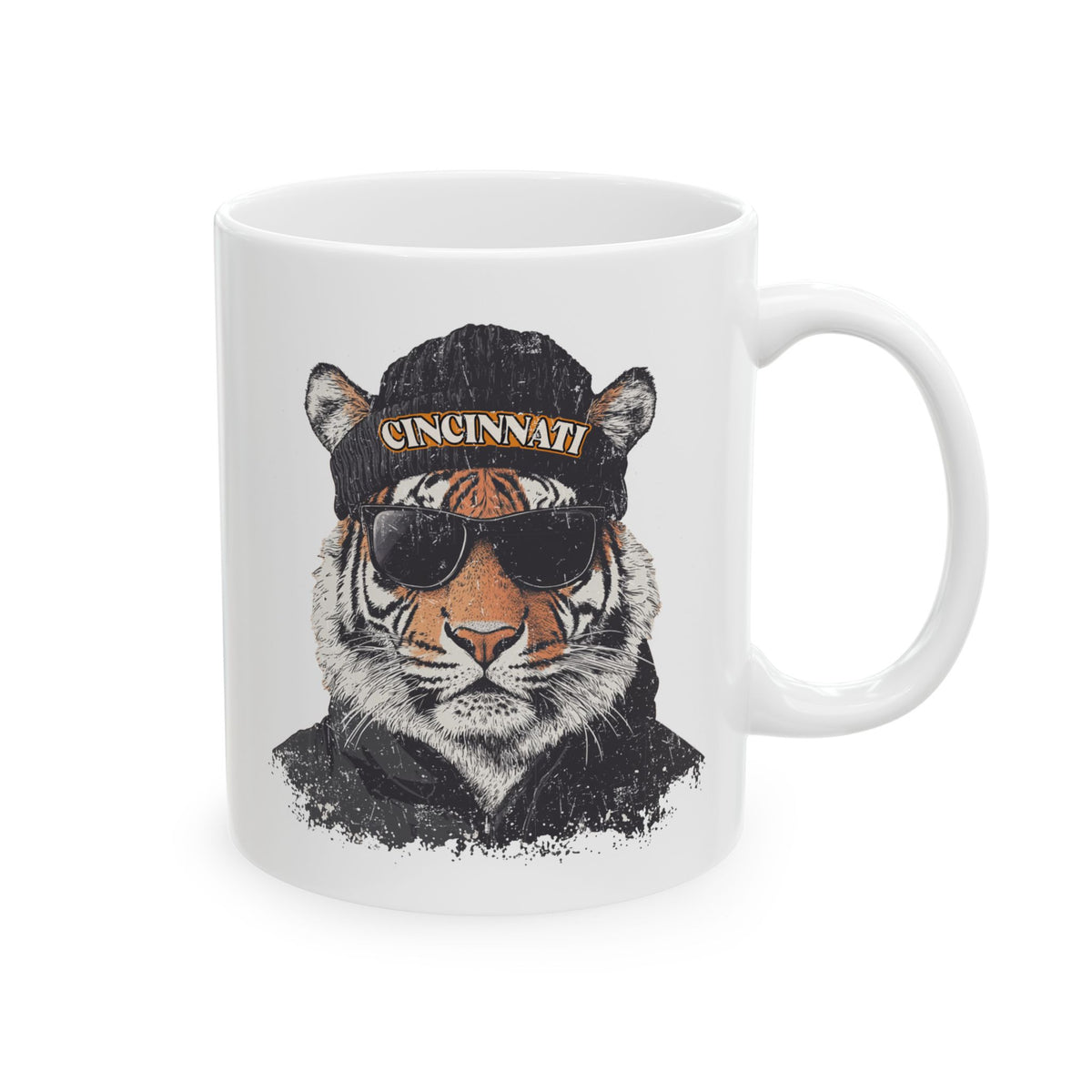 Cincinnati Bengals Spirit Animal Ceramic Mug | Football Fan Gift