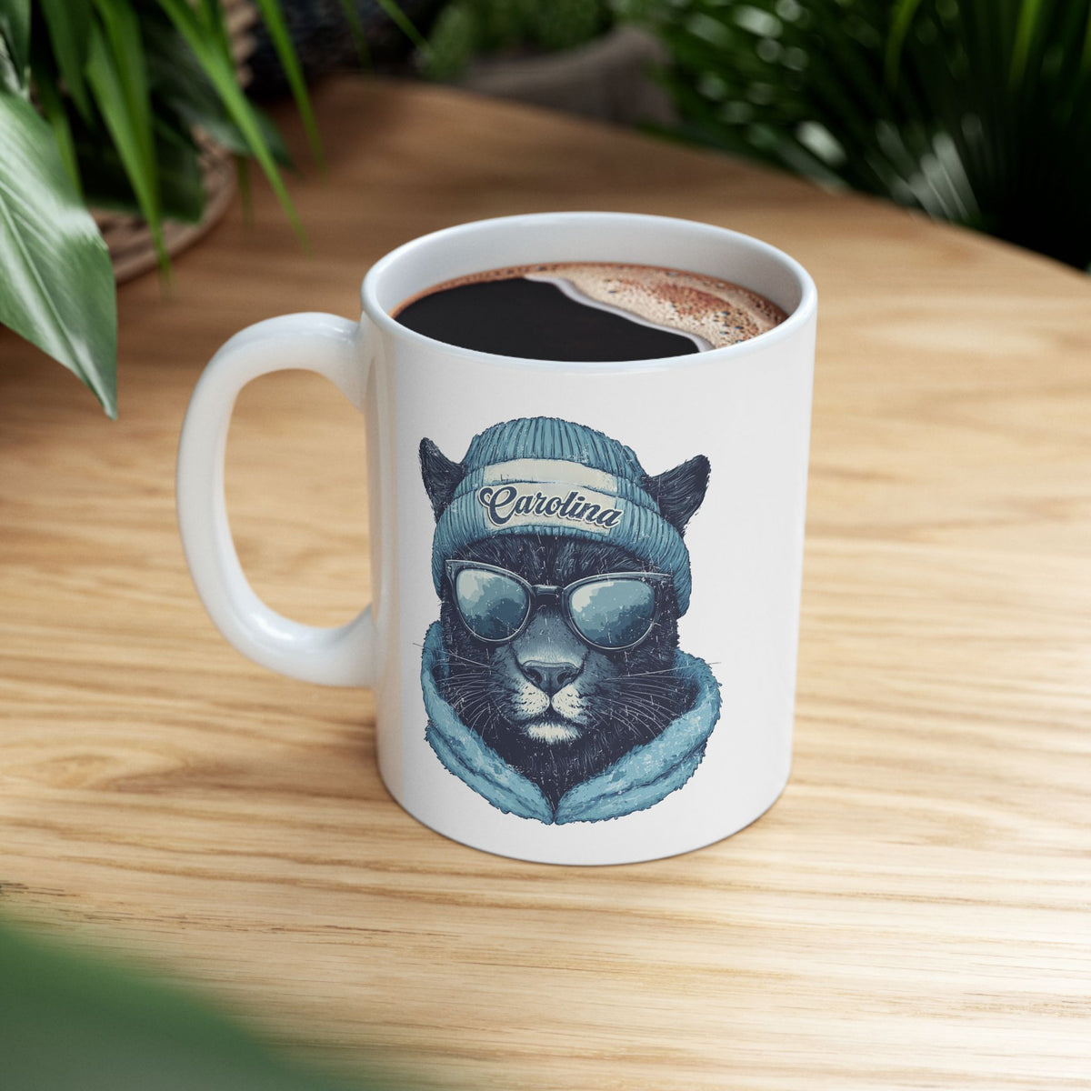 Carolina Panthers Spirit Animal Ceramic Mug | Football Fan Gift