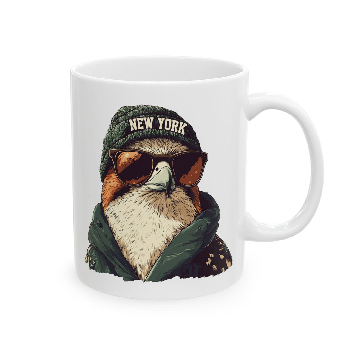 New York Jets Spirit Animal Ceramic Mug | Football Fan Gift