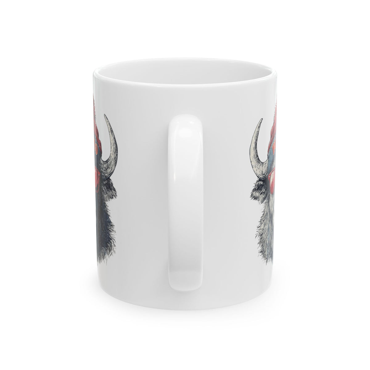 Buffalo Bills Spirit Animal Ceramic Mug | Football Fan Gift