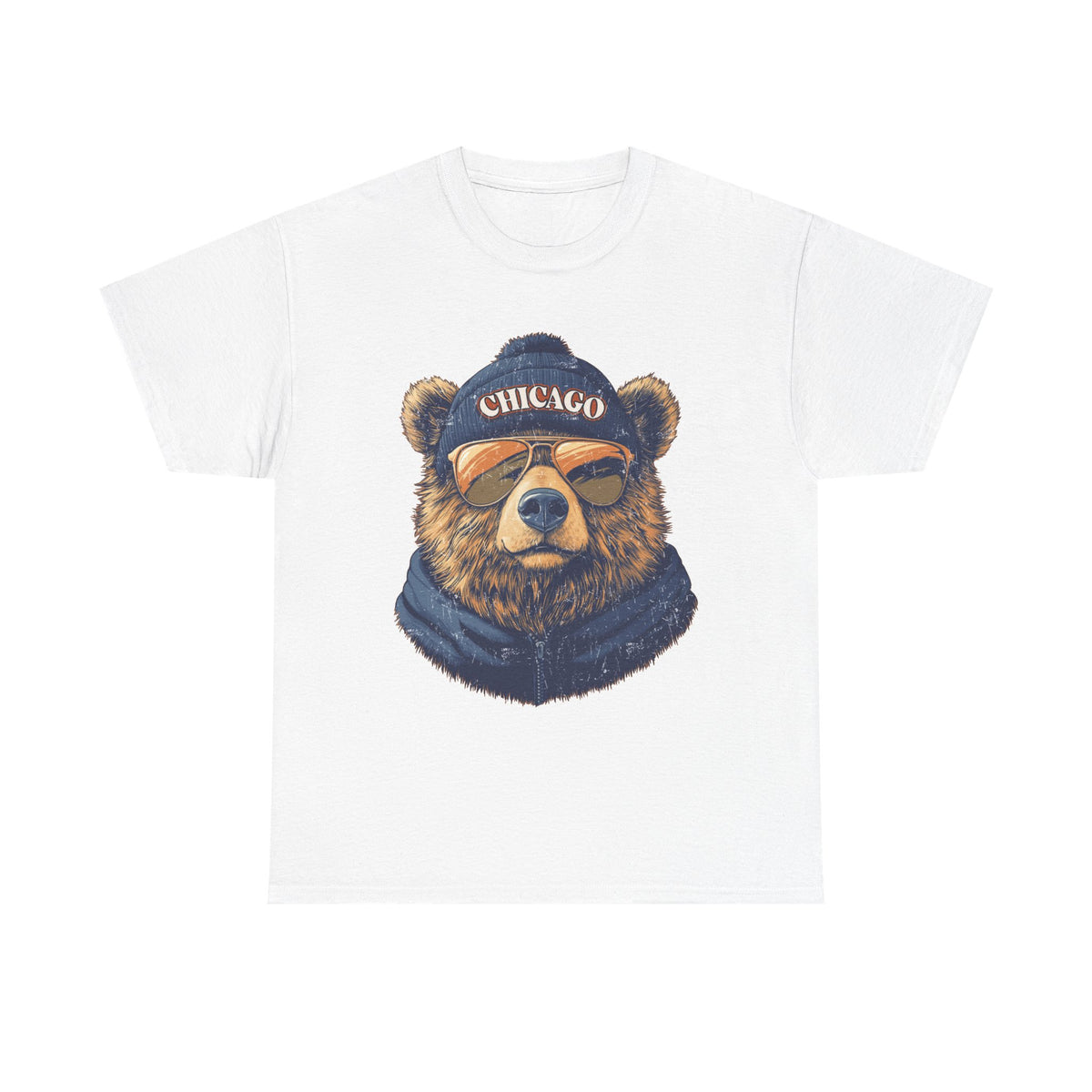 Chicago Bears Spirit Animal Graphic T-Shirt | Football Fan Gift