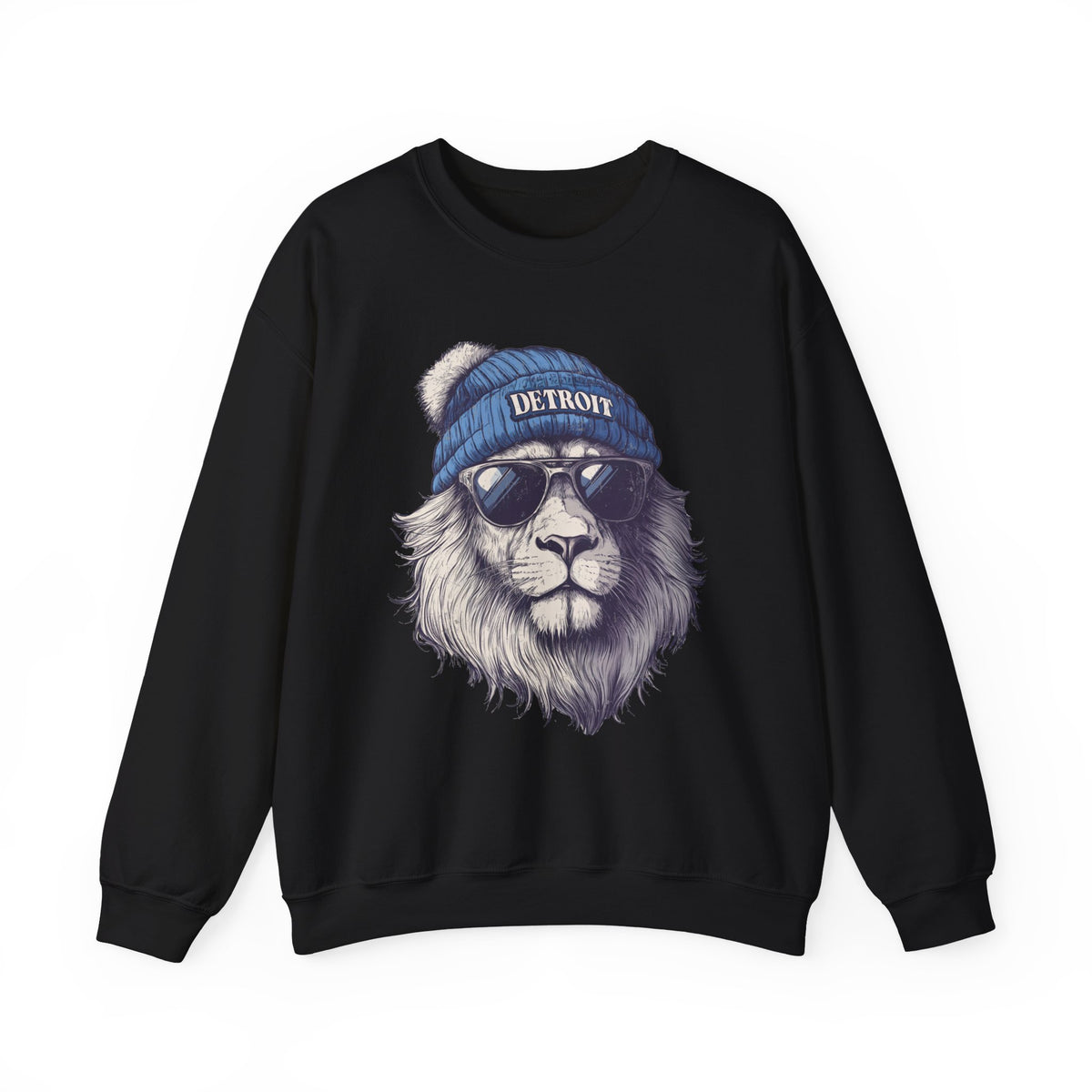 Detroit Lions Spirit Animal Crewneck Sweatshirt | Football Fan Gift