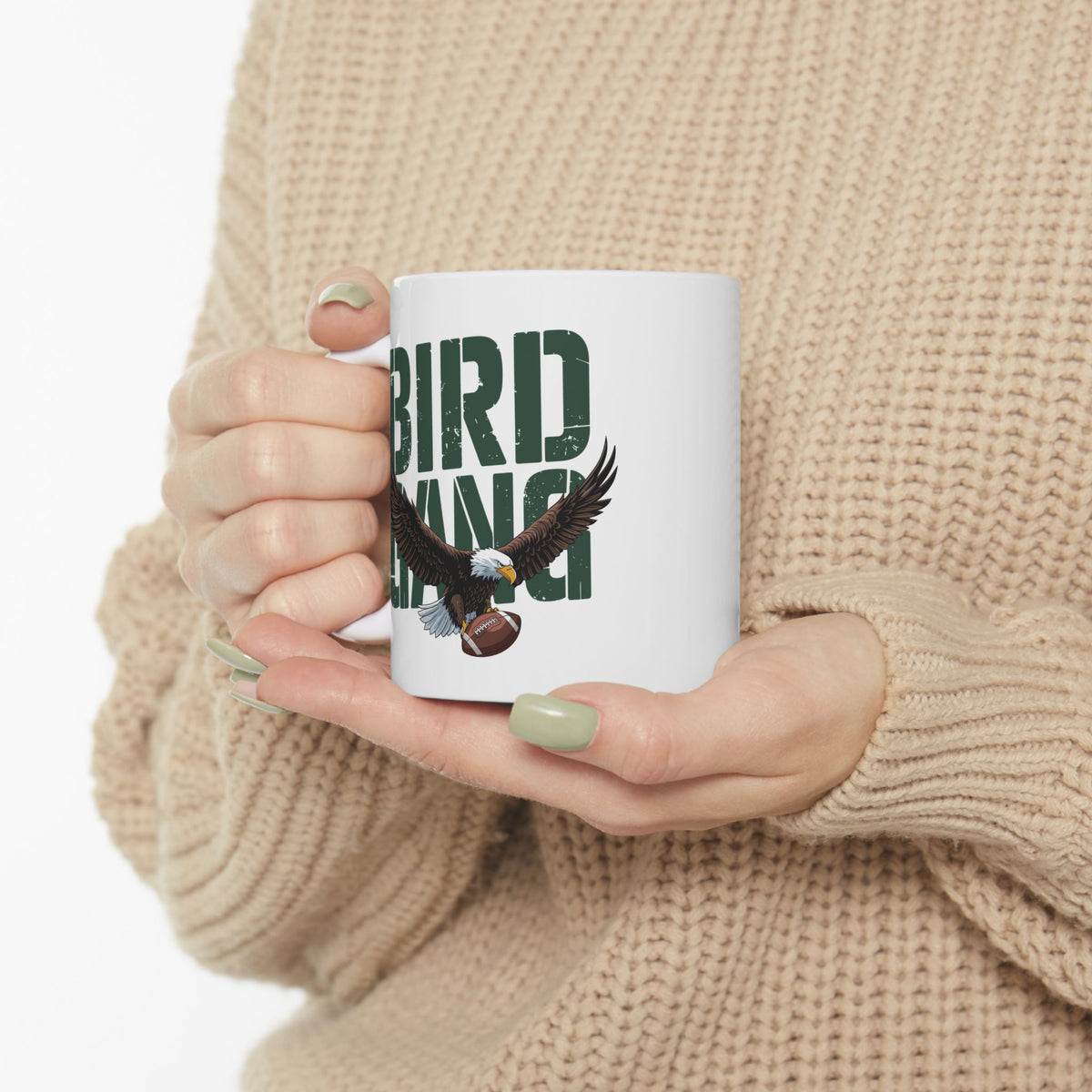 Philadelphia Eagles Ceramic Mug – Bird Gang | Football Fan Gift