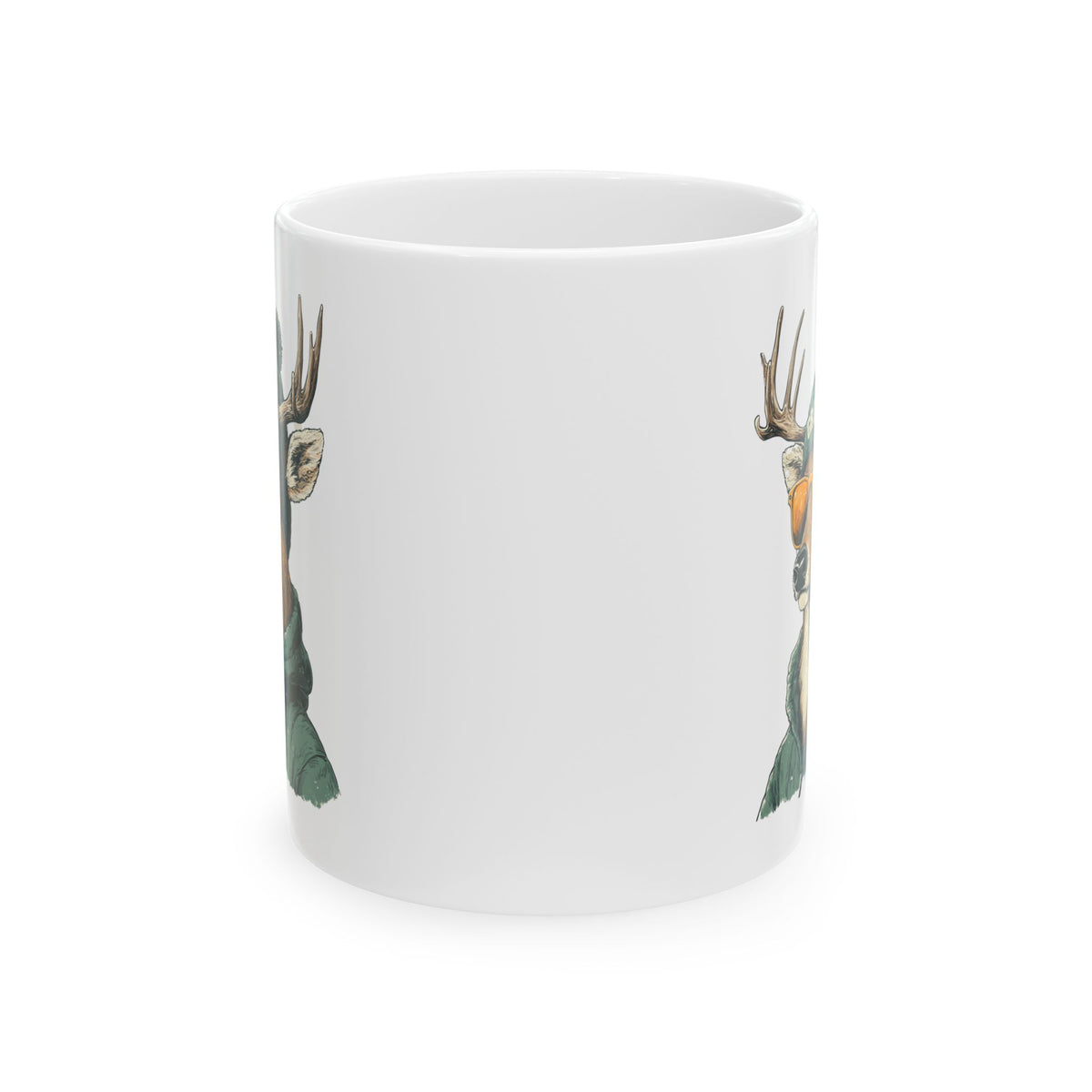 Green Bay Packers Spirit Animal Ceramic Mug – Deer | Football Fan Gift
