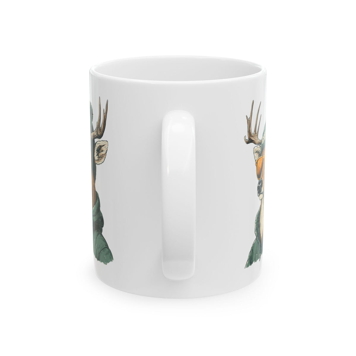 Green Bay Packers Spirit Animal Ceramic Mug – Deer | Football Fan Gift