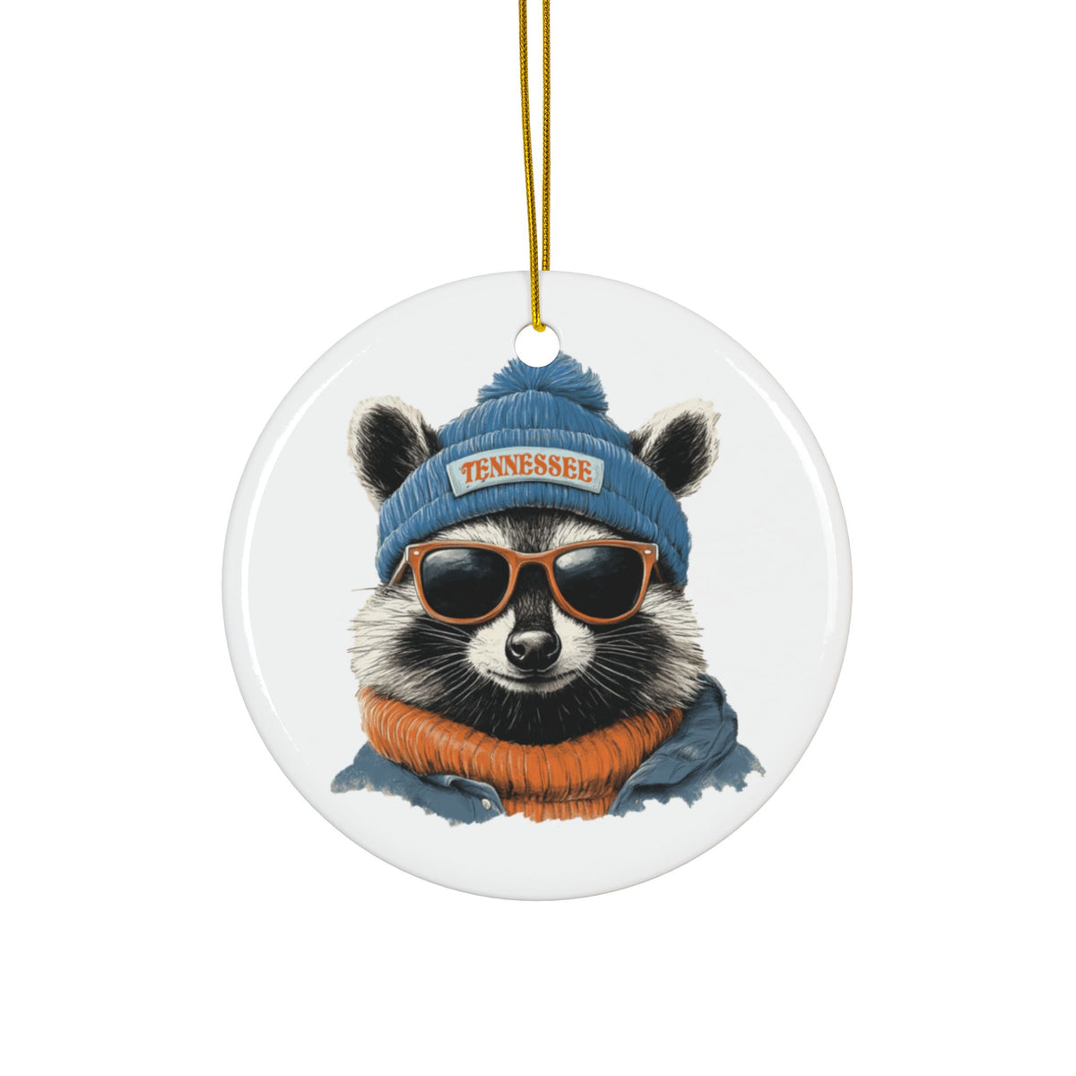 Tennessee Titans Spirit Animal Ceramic Ornament – Design 1 | Christmas Gift