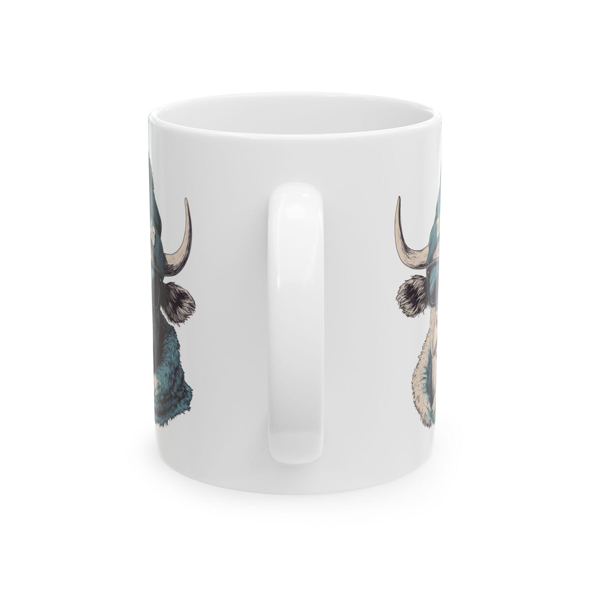 Dallas Cowboys Spirit Animal Ceramic Mug – Design 2 | Football Fan Gift