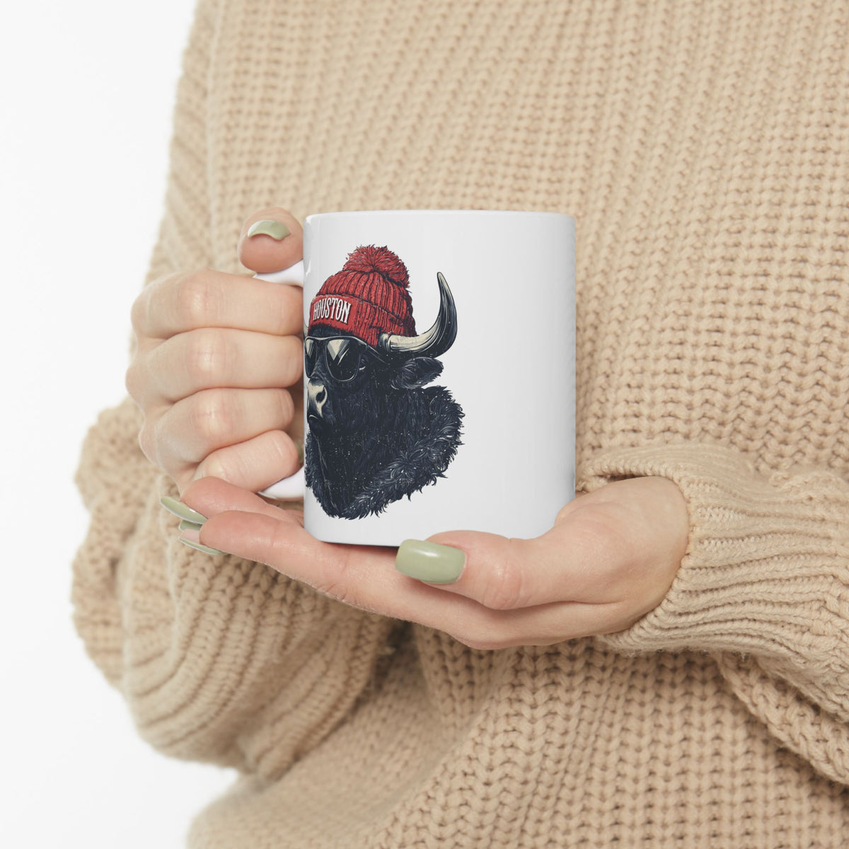 Houston Texans Spirit Animal Ceramic Mug | Football Fan Gift